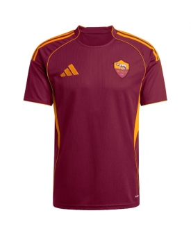 AS Roma Maglia Gara Casa Repliche 2025-26 Maniche Corte